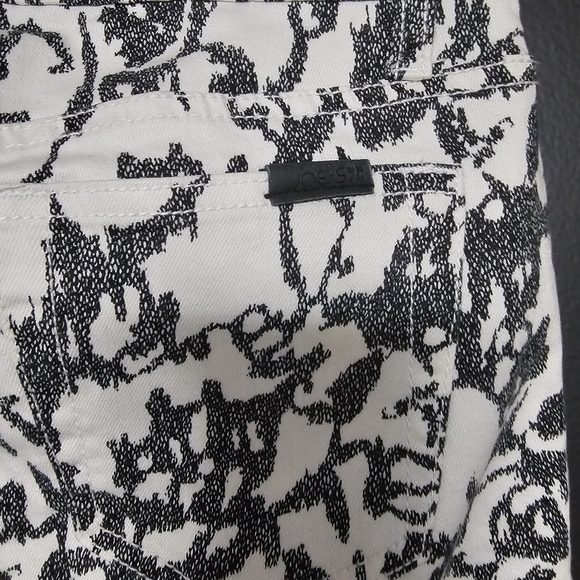 NWT ♥︎ JOE'S Jeans ♥︎ THE HIGH WATER Black & White Mid-Rise Ankle Length Pants - Picture 5 of 11